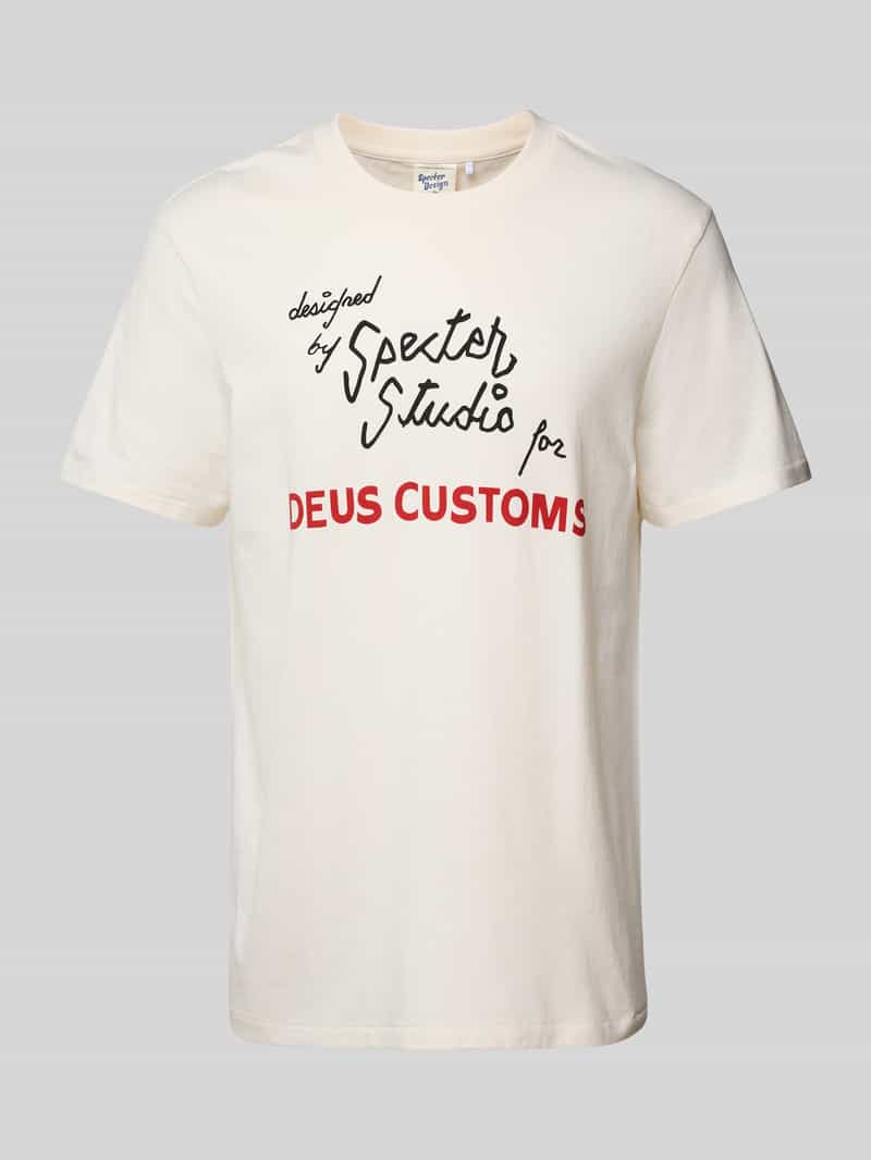 DEUS EX MACHINA T-shirt met ronde hals
