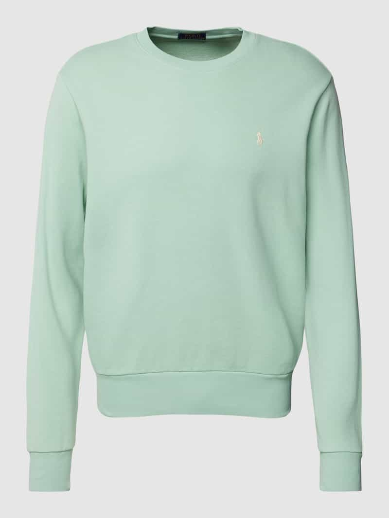 Polo Ralph Lauren Sweatshirt in effen design met labelstitching