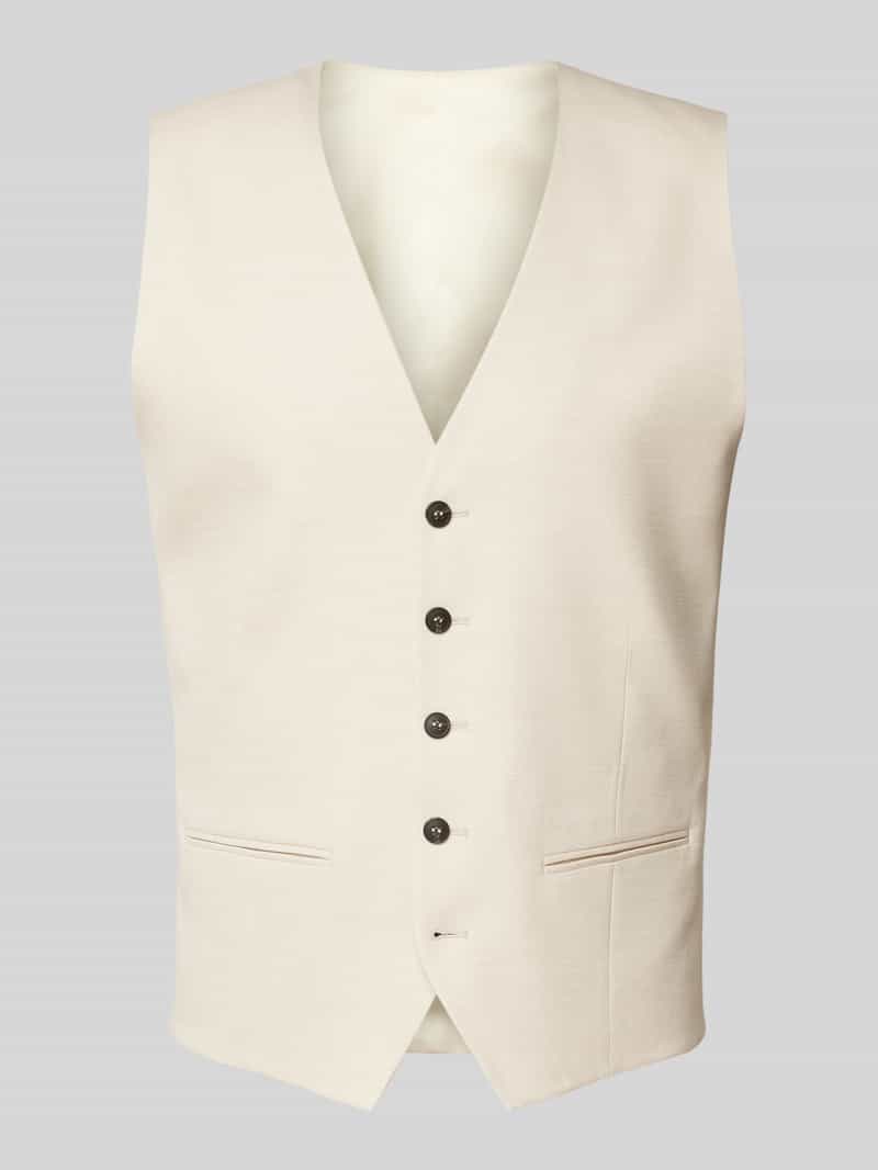 Selected Homme Gilet met knoopsluiting model 'NEIL'