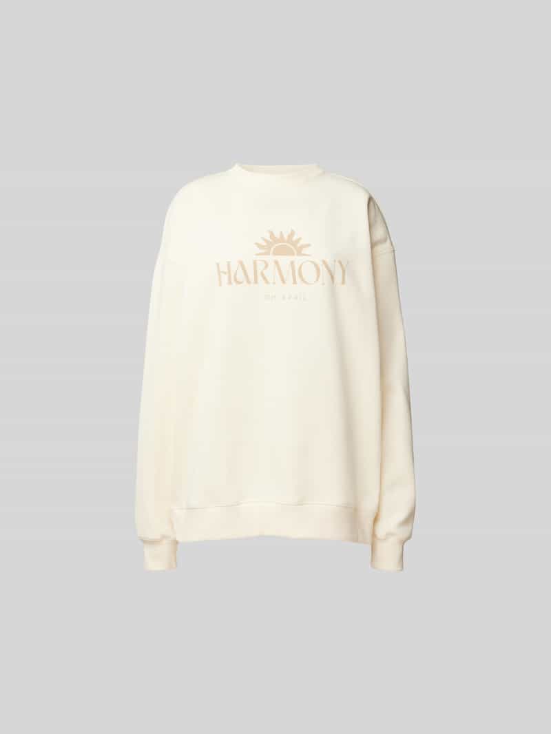 Oversized sweatshirt met statementprint