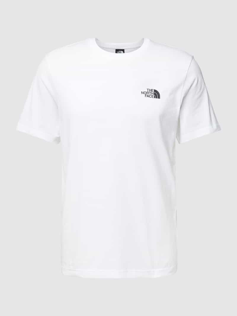 The North Face T-shirt met labelprint