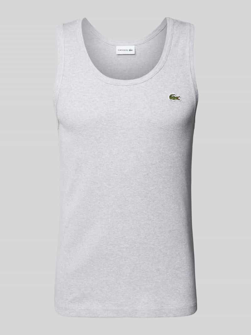 Lacoste Tanktop in riblook