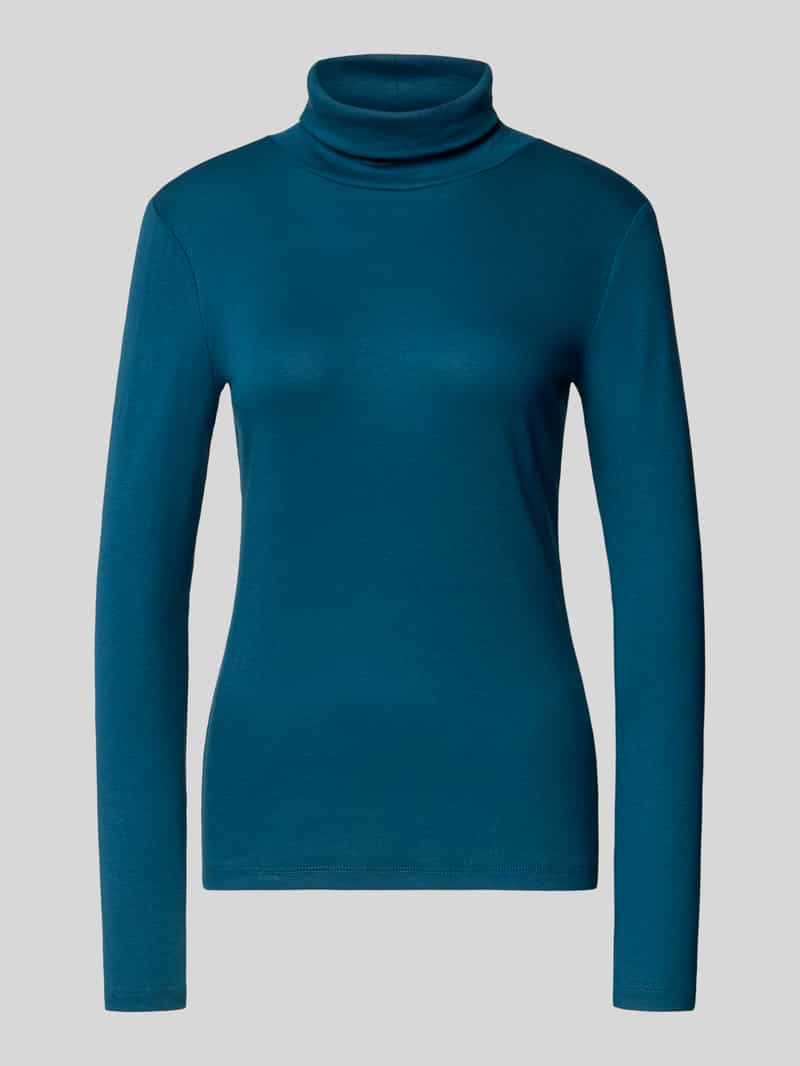 Tom Tailor Regular fit shirt met lange mouwen van katoenmix met col