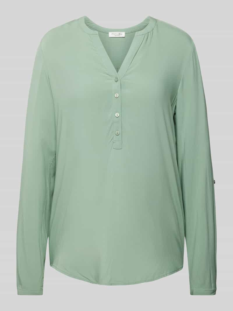 Christian Berg Woman Blouse met lange mouwen en serafinohals