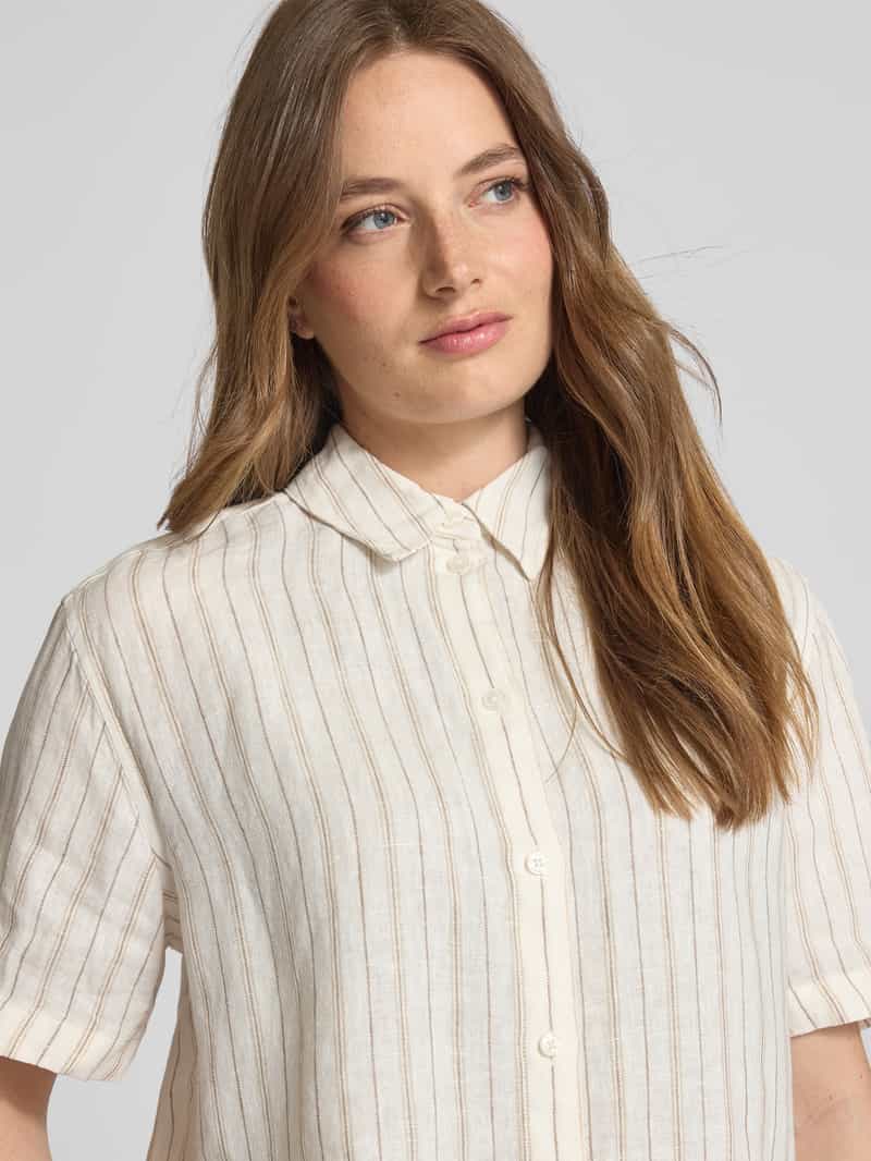 Samsøe Regular fit linnen blouse model 'SALARIKAR'