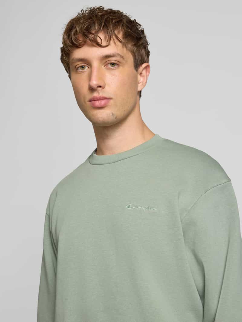 Champion Sweatshirt met labelstitching