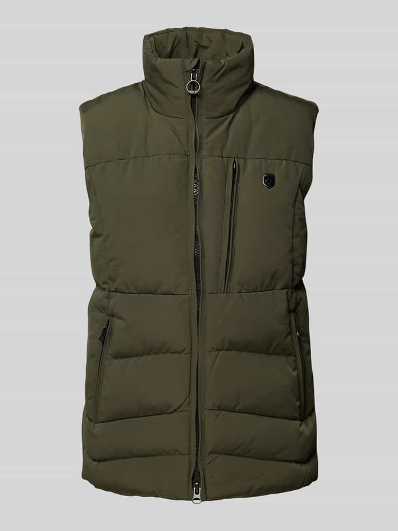 Wellensteyn Bodywarmer met labelapplicatie model 'NORDSEE-WESTE'