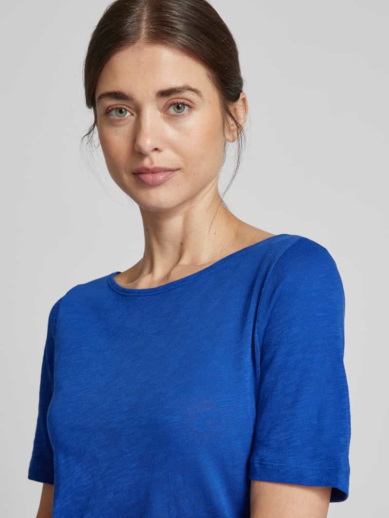 Marc O'Polo Regular fit T-shirt van zachte slub jersey