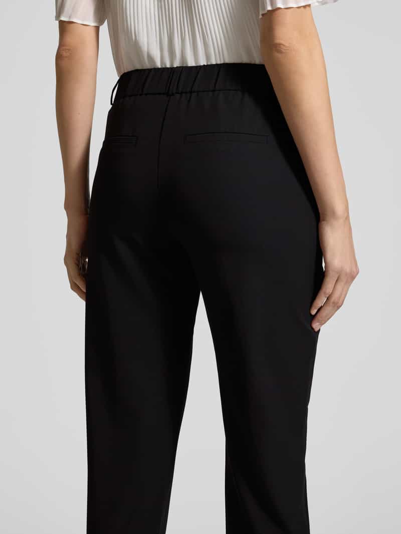Christian Berg Woman Tapered fit stoffen broek met elastische band