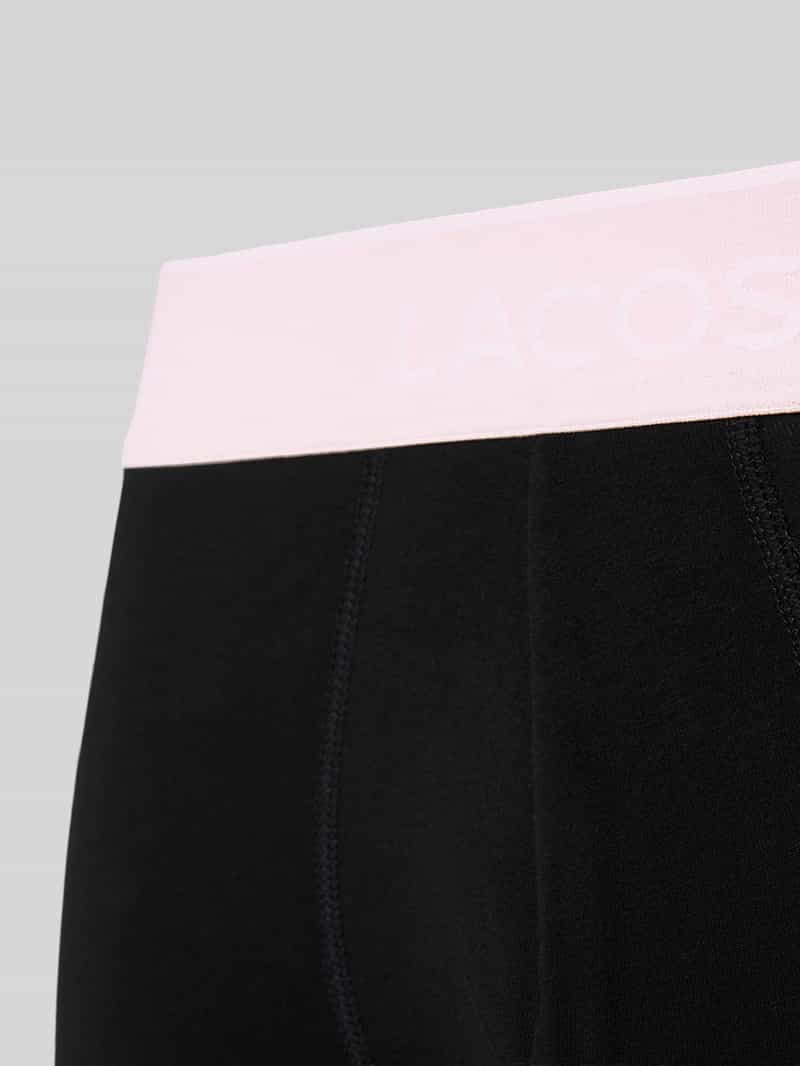 Lacoste Boxershort van katoenmix in set van 3