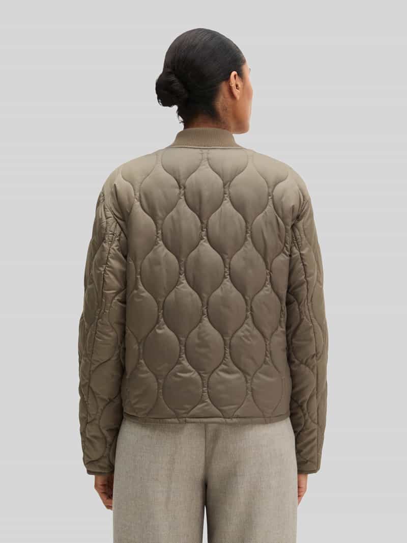 Marc O'Polo relaxed fit bomberjack met gewatteerde structuur
