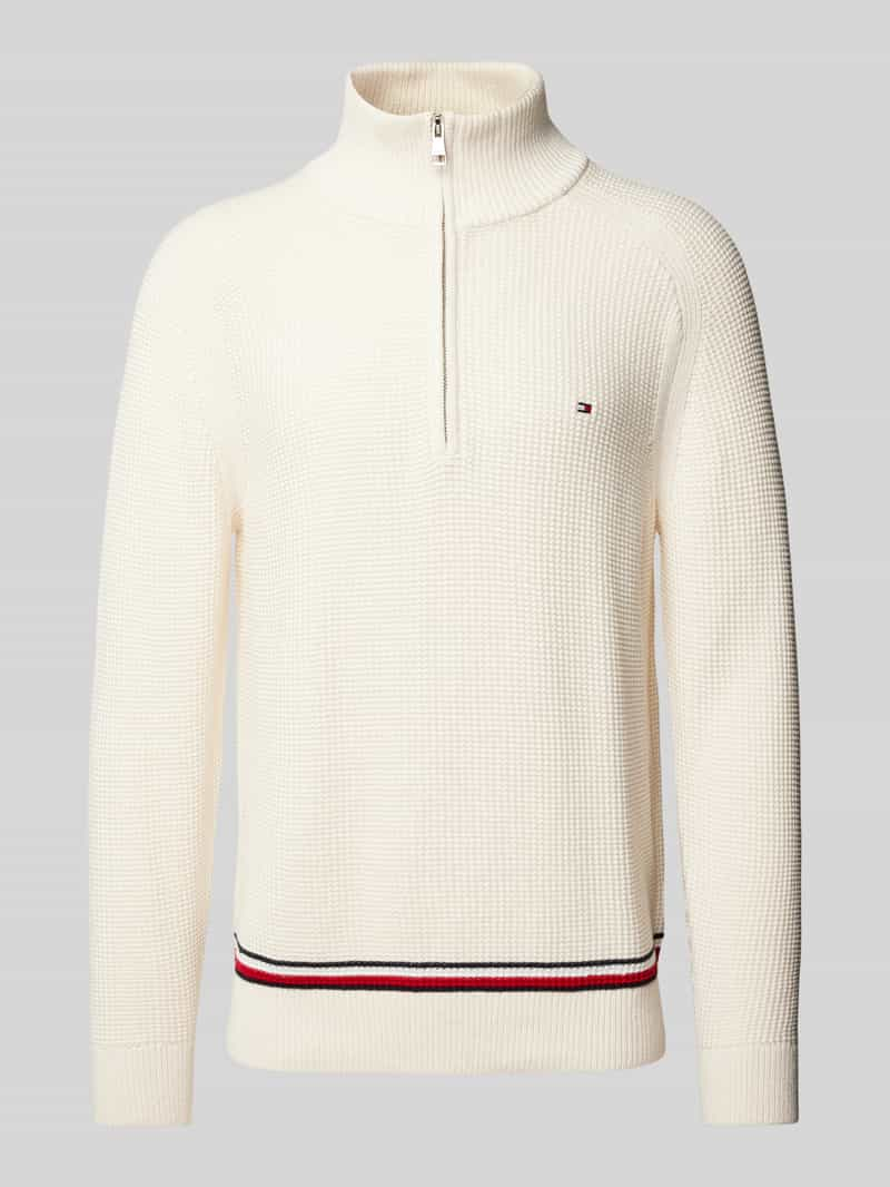 Tommy Hilfiger Gebreide pullover met labelstitching