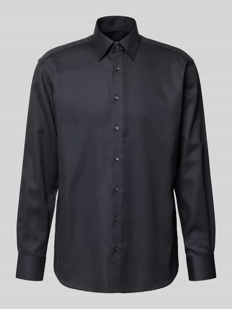 Eterna Modern fit zakelijk overhemd met knoopsluiting