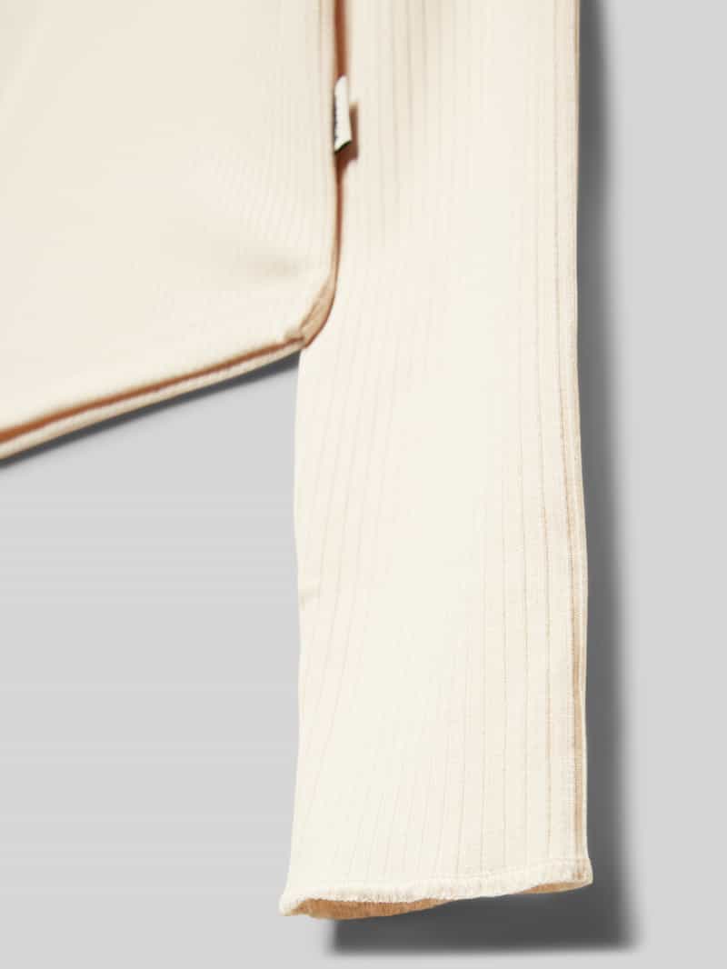 Garcia Shirt met lange mouwen in riblook