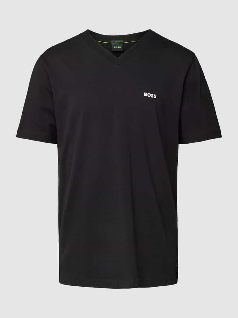 BOSS Green T-shirt met V-hals