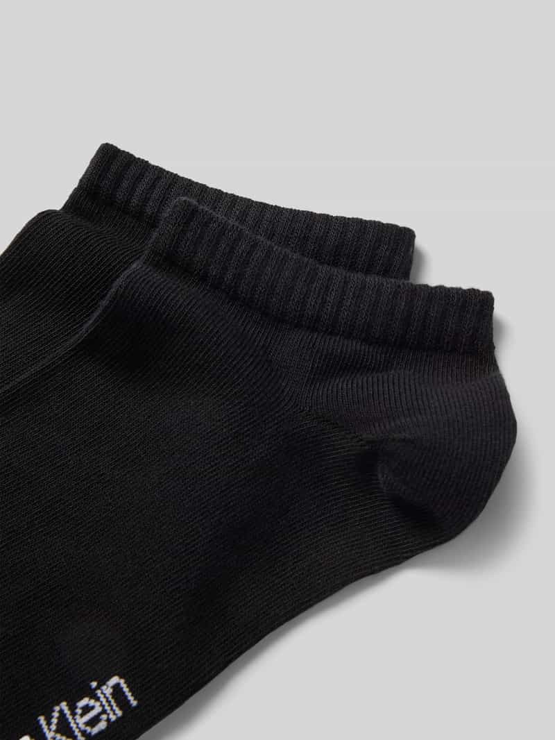 Calvin Klein Jeans Sokken met labelprint in een set van 2 paar