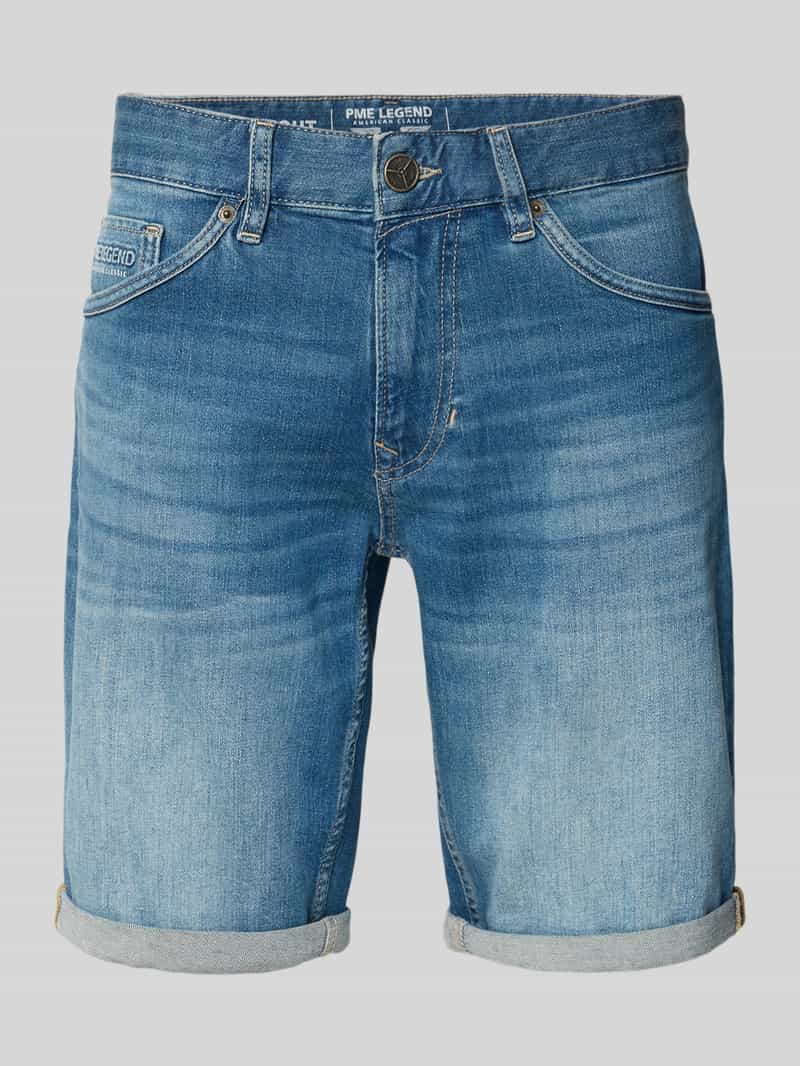 regular fit jeansshort in 5-pocket-design