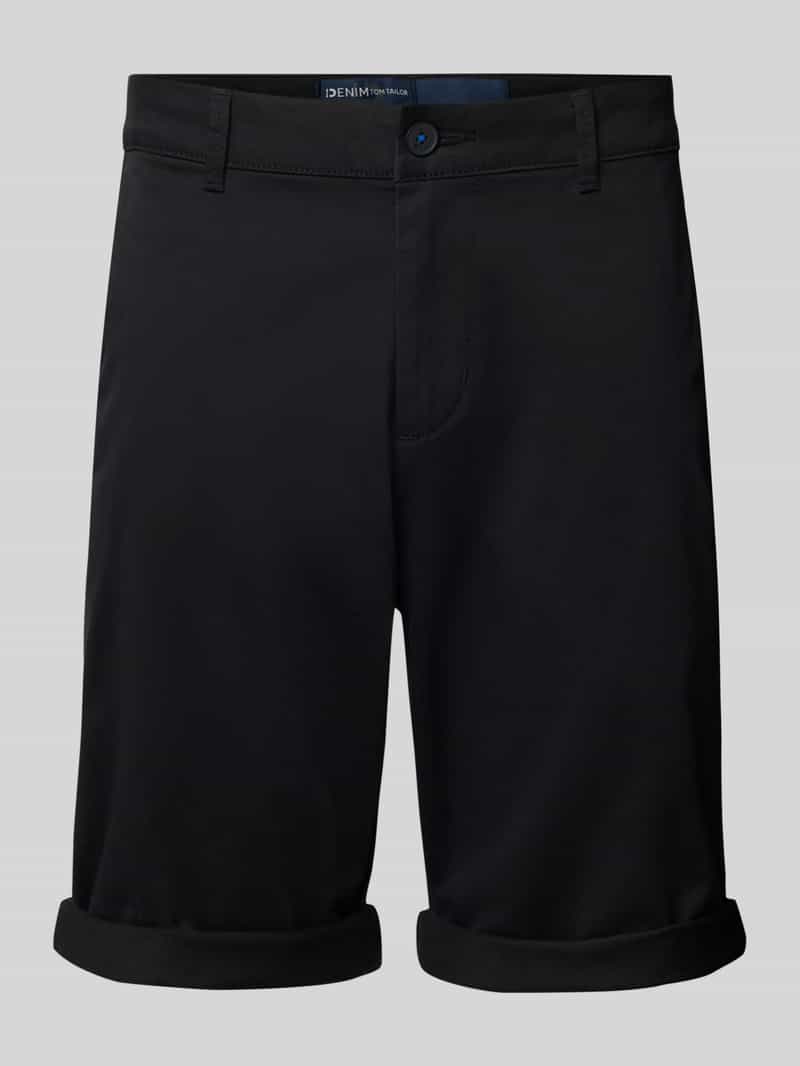 Regular fit bermuda's van katoenmix