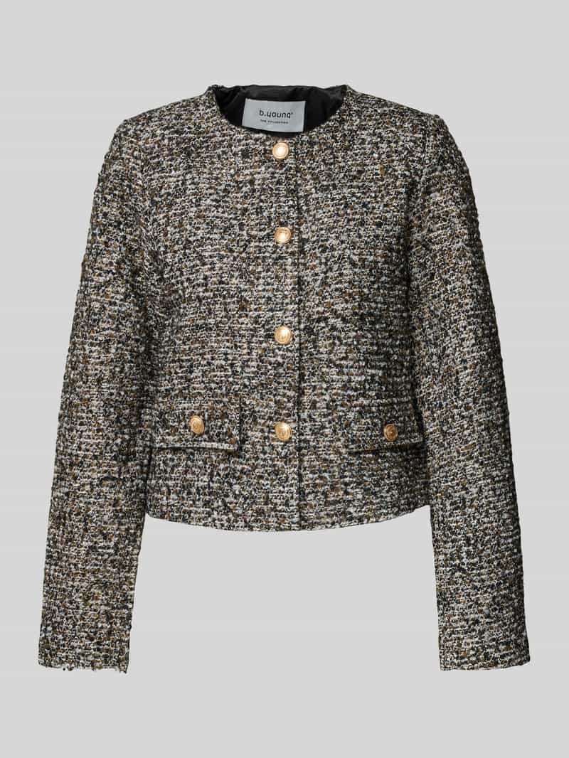 b.Young Regular fit blazer met klepzakken model 'Docima'