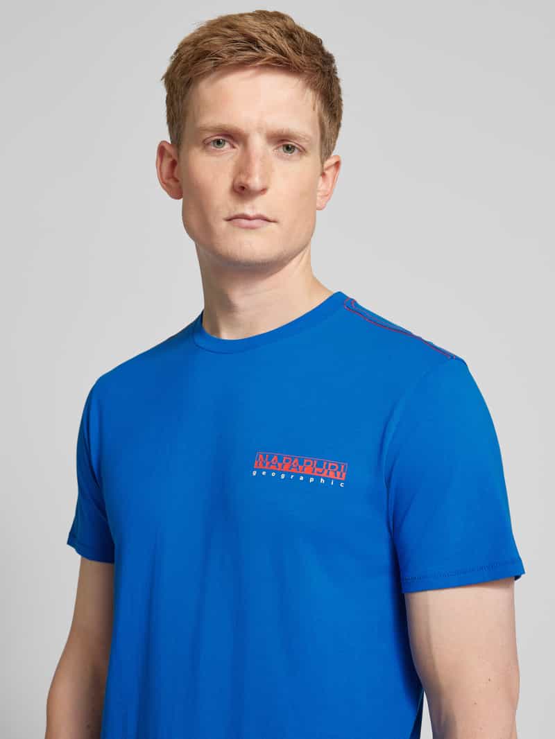 Napapijri T-shirt met ronde hals model 'GRAS'