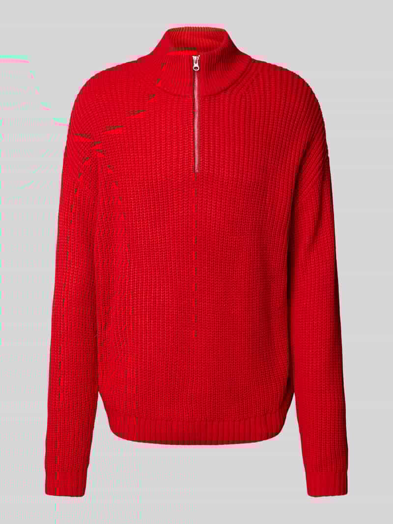 REVIEW Gebreide pullover met ribboorden