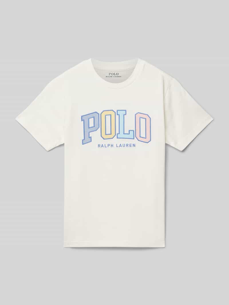 Polo Ralph Lauren Teens T-shirt met labelstitching