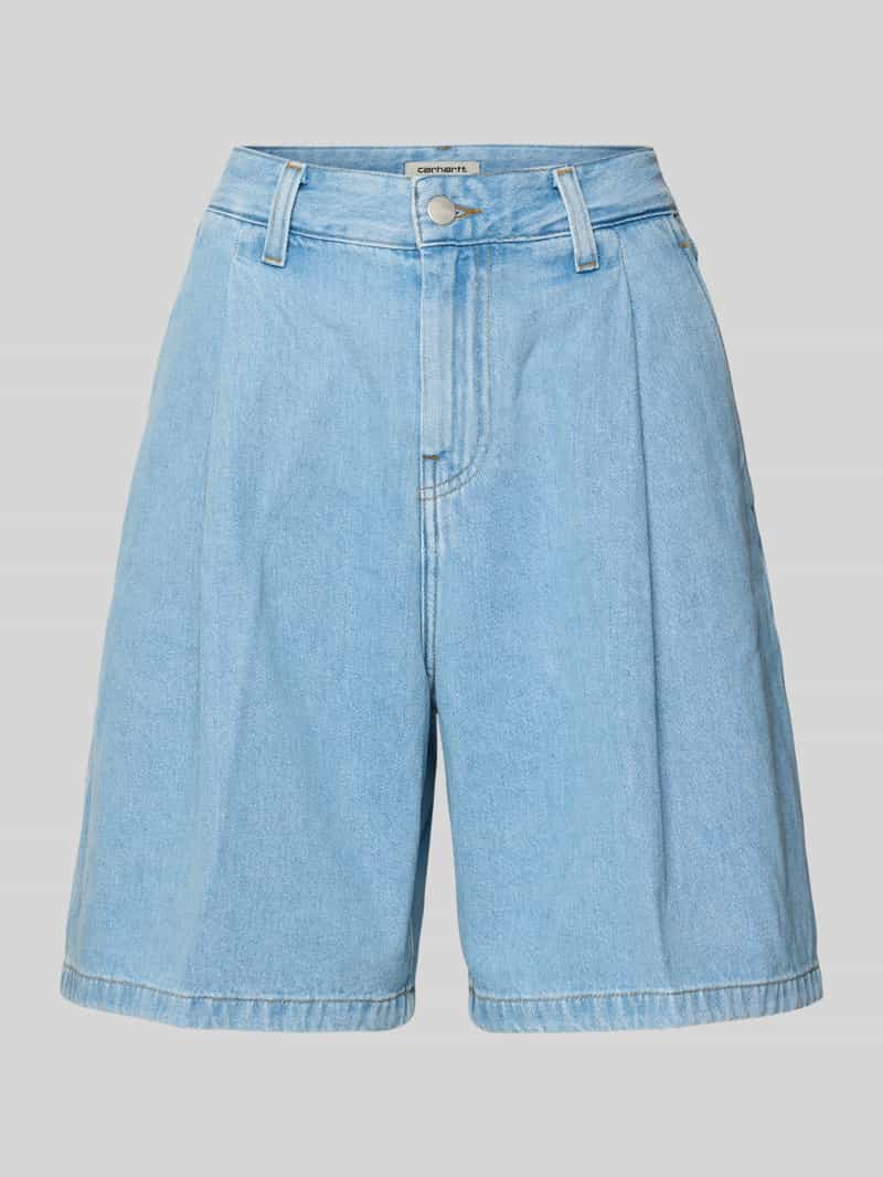 Carhartt Work In Progress Loose fit korte jeans met steekzakken model 'Alta'