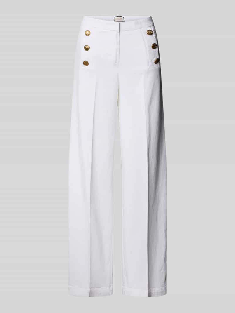 SEDUCTIVE Broek met knopen model 'Bridget'