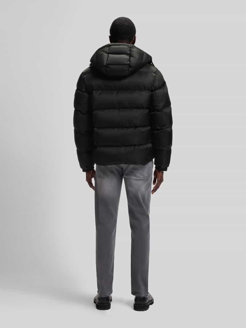 Boss Regular fit donsjack met afneembare capuchon