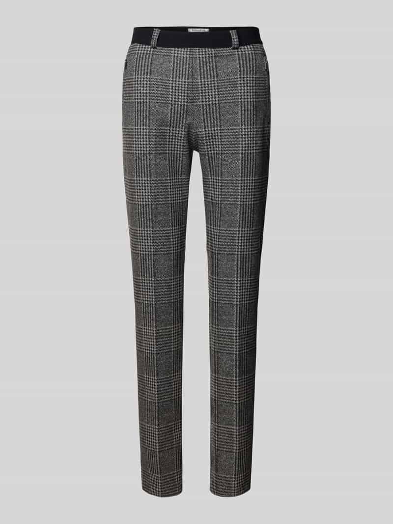 Raphaela By Brax Slim fit stoffen broek met viscose model 'Lillyth'