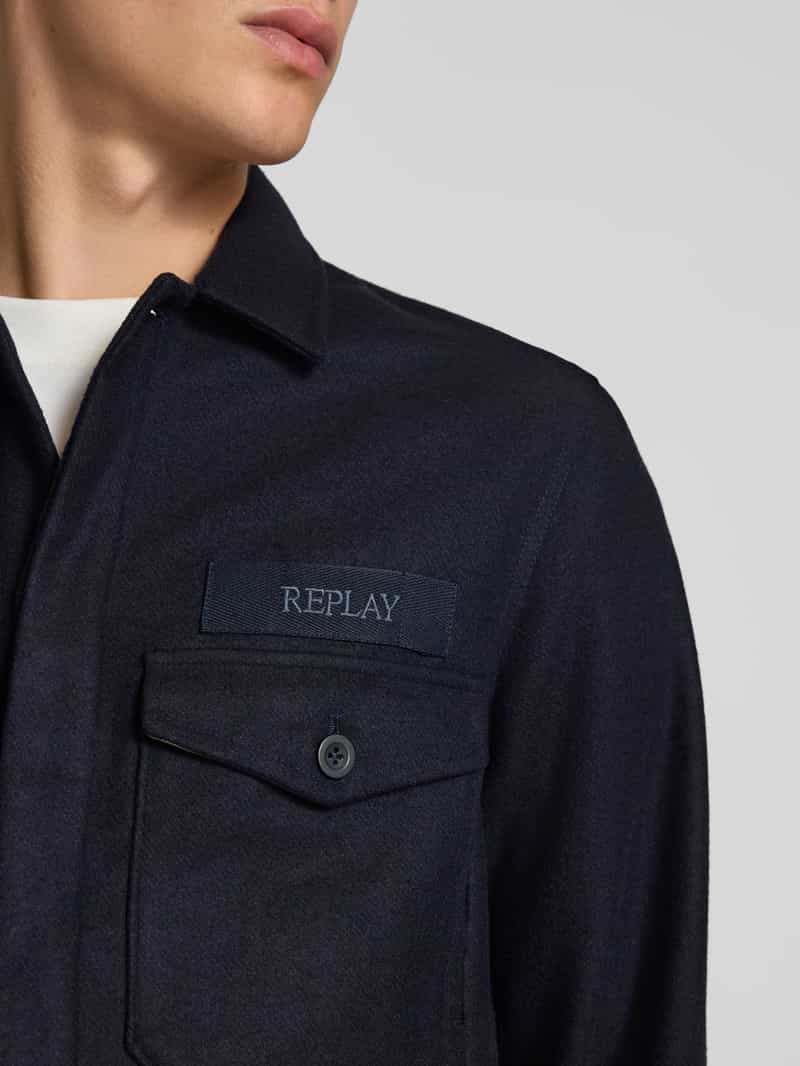 Replay Jas met kentkraag
