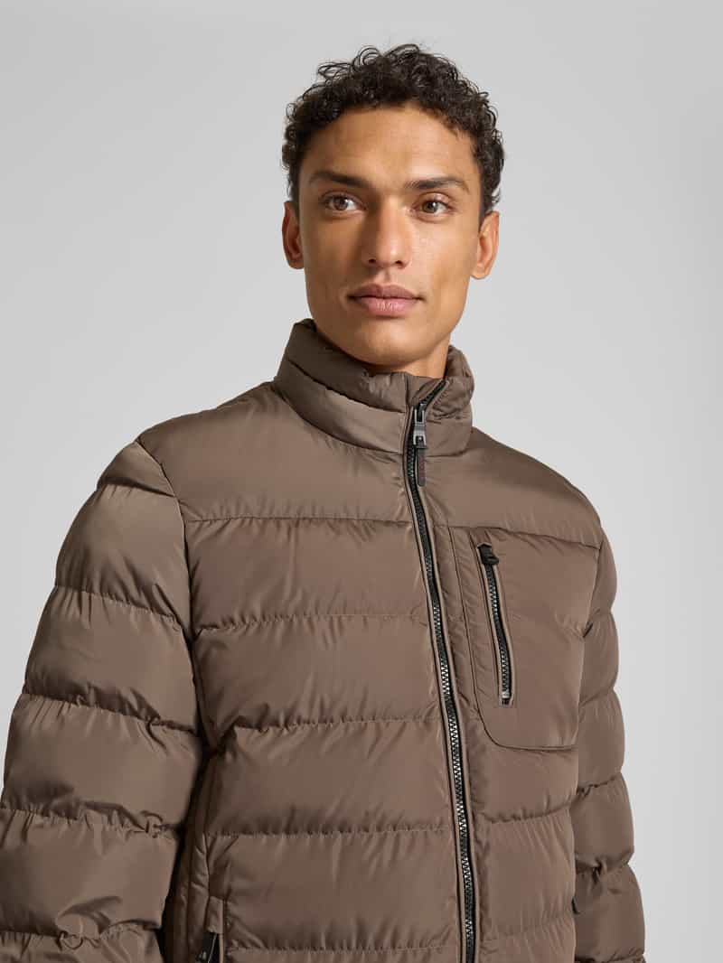 Geox Gewatteerd jack met tweewegsritssluiting model 'SNAKE'