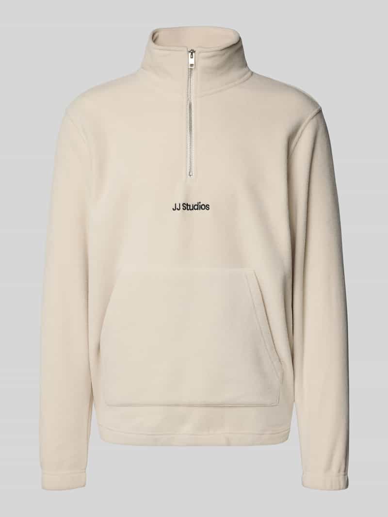 Jack & Jones Sweatshirt JJSOHO HALFZIP FLEECE