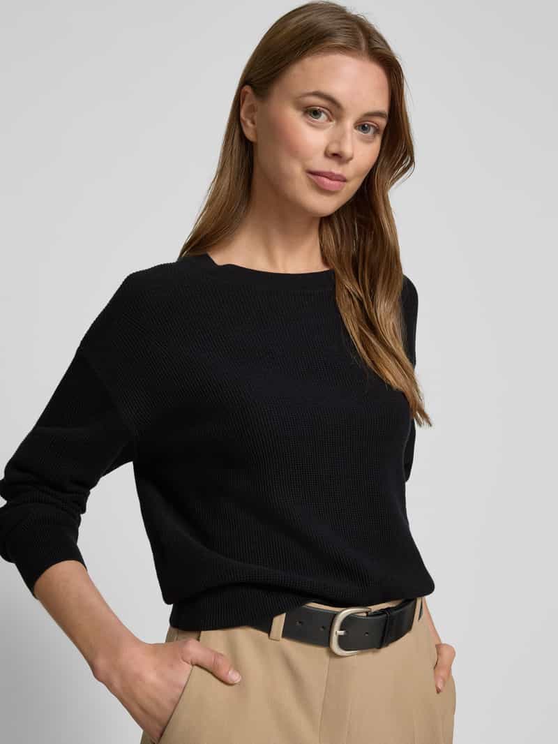 Christian Berg Woman Gebreide pullover met ronde hals