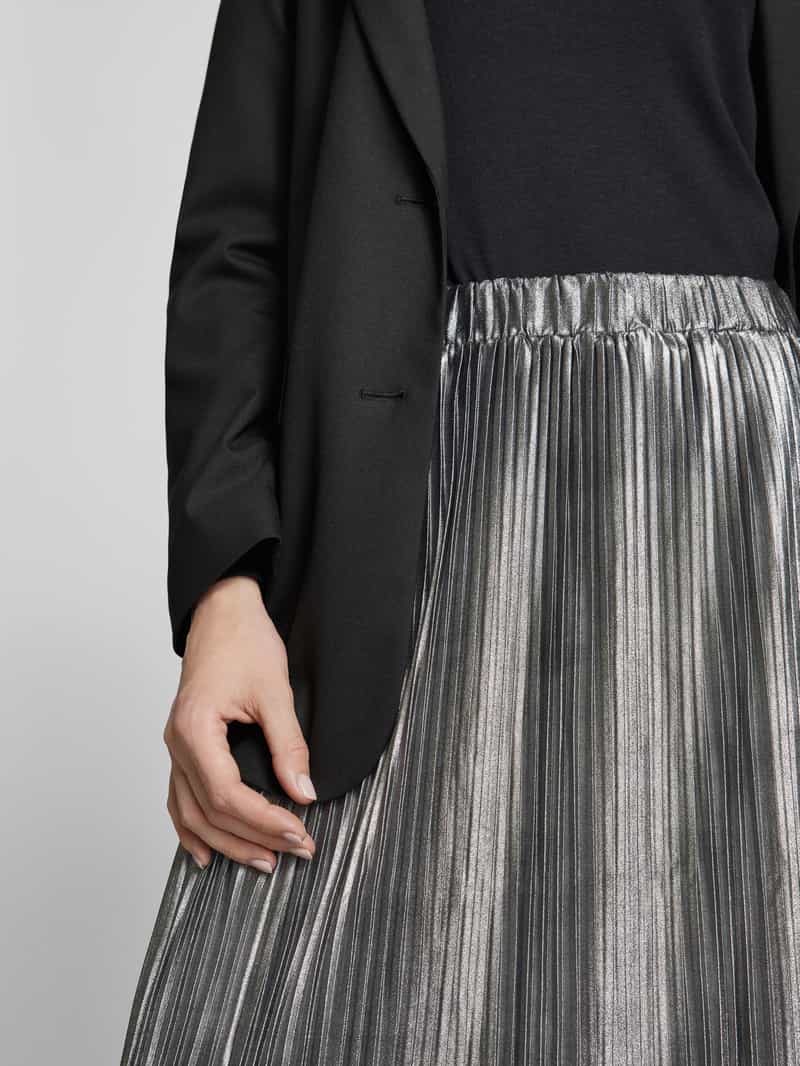 QS Midirok met plissévouwen