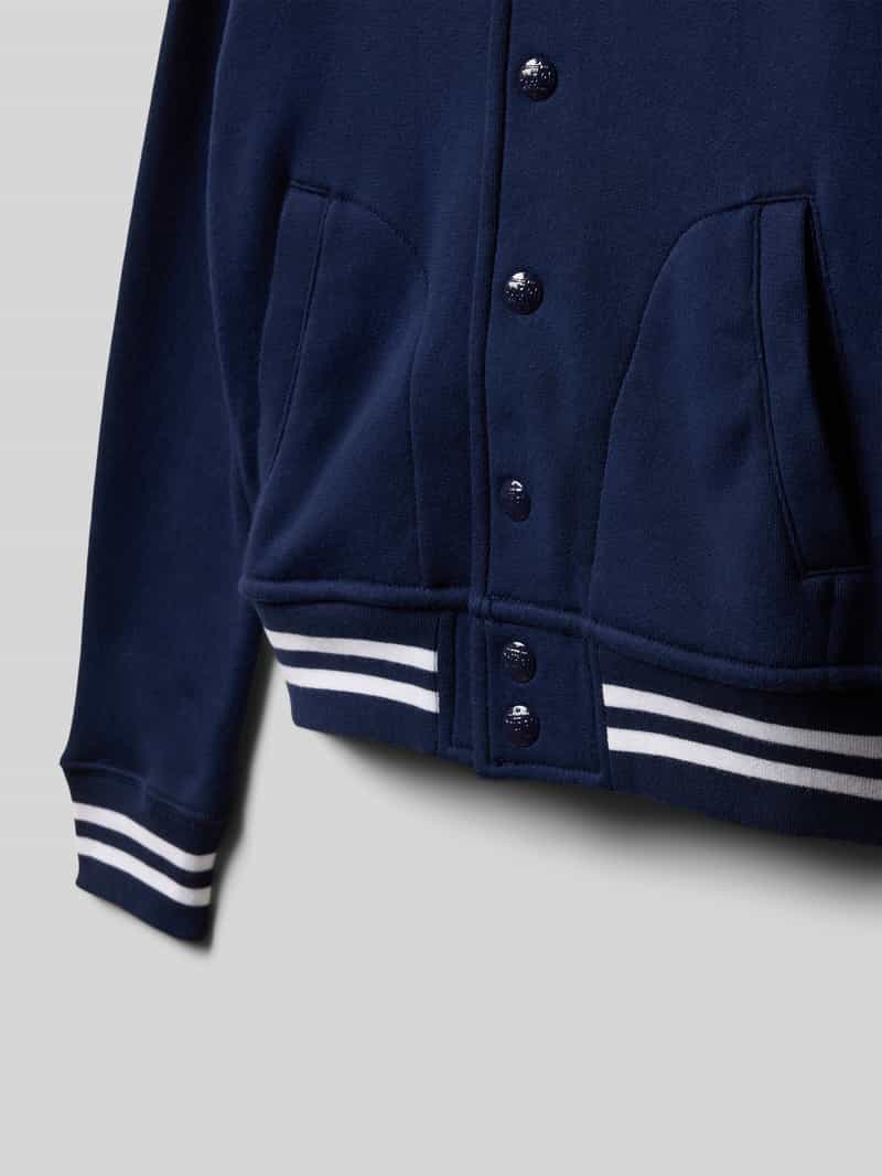Polo Ralph Lauren Teens Bomberjack met labelstitching en steekzakken