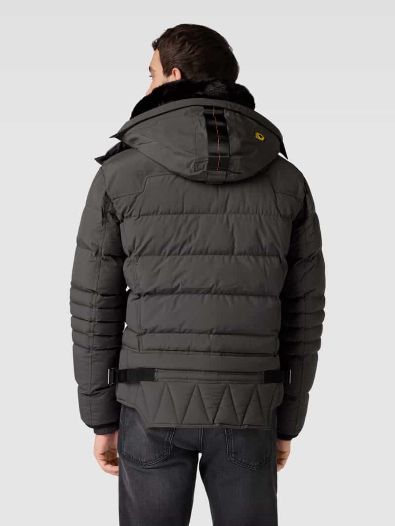 Gewatteerd jack met labeldetails Wellensteyn