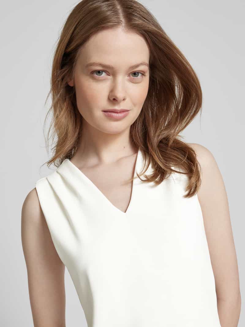 Selected Femme Tanktop met plooien model 'TENNY'