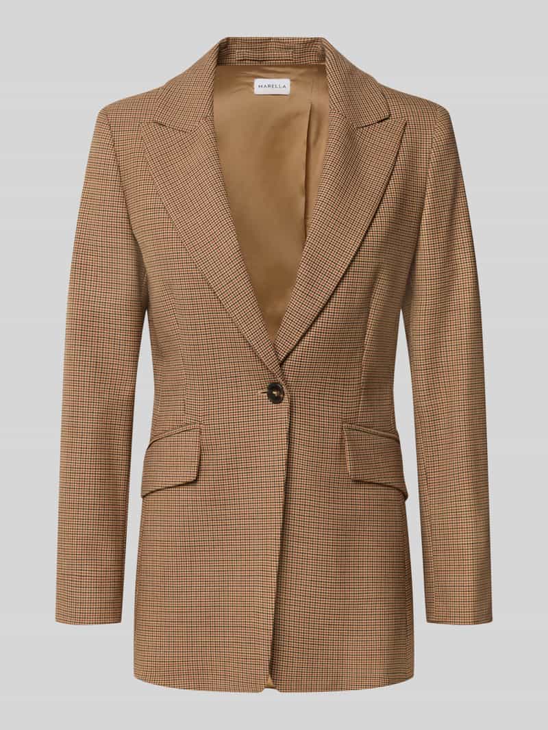 Marella Blazer met reverskraag en klepzakken model 'GAMBERO'
