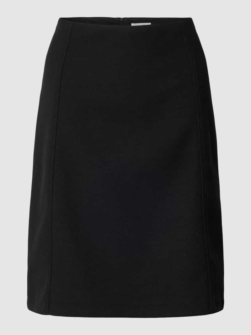 Christian Berg Woman Rok in effen design