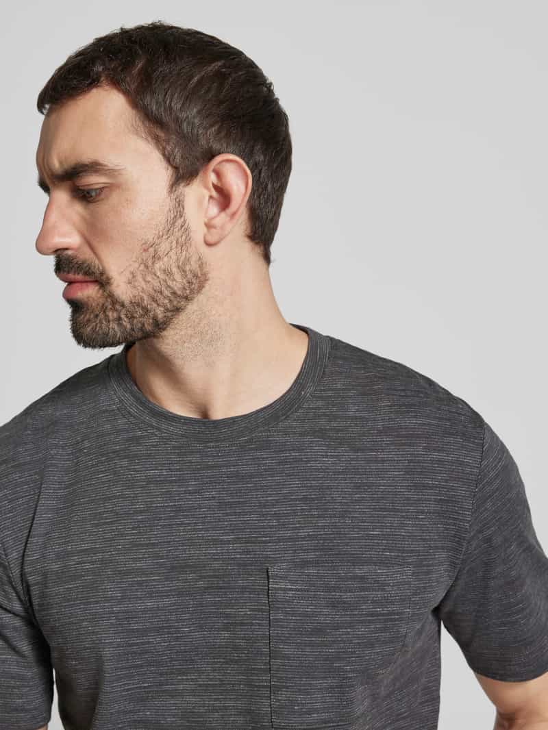 Tom Tailor Regular fit T-shirt van katoenmix