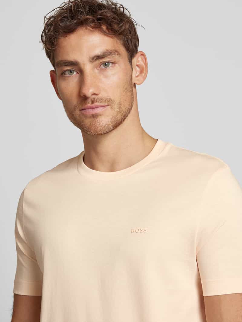 Boss T-shirt met labelprint model 'Thompson'