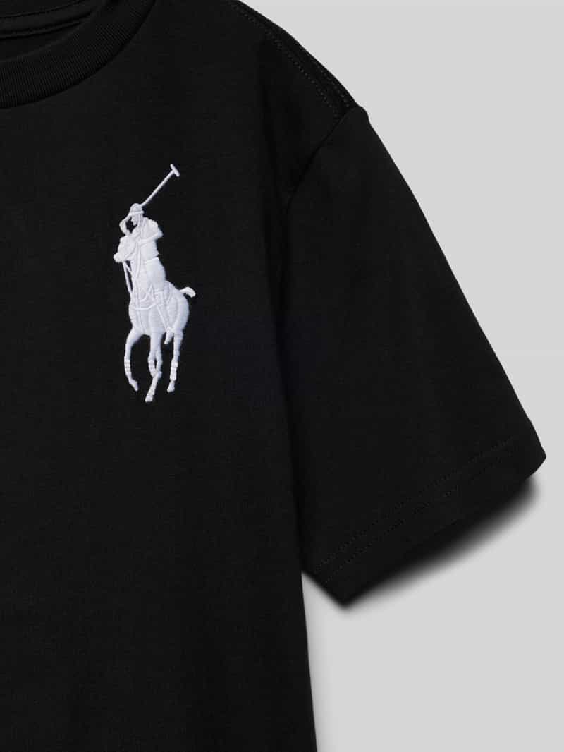 Polo Ralph Lauren Teens T-shirt met labelstitching