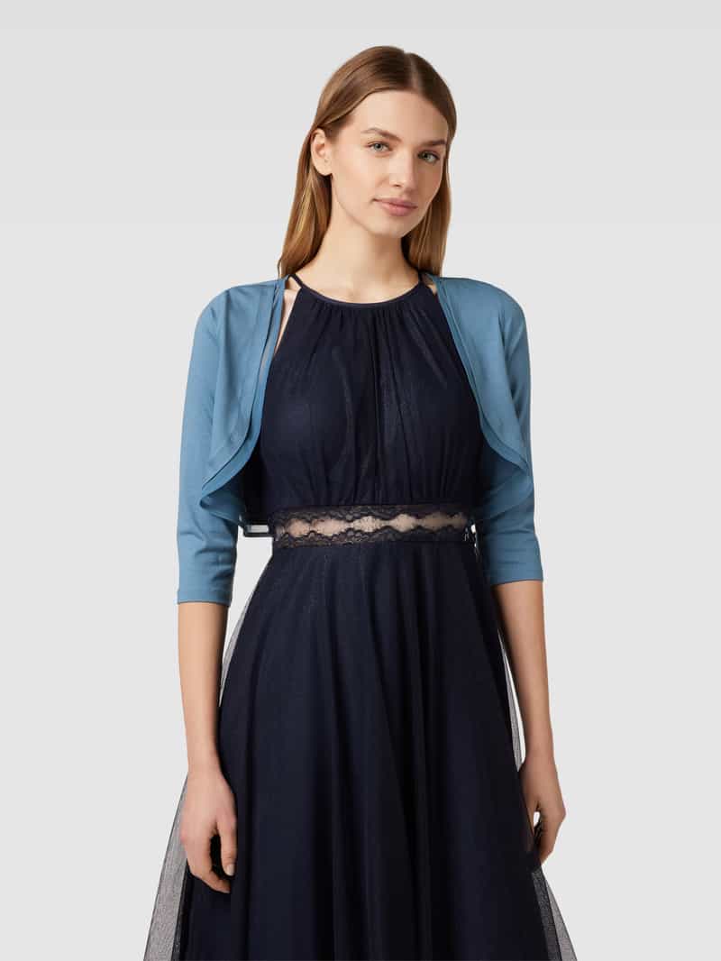 Cocktailjasje met opengewerkte voorkant V.M.