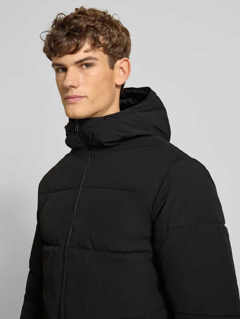 jack & jones Gewatteerd jack met capuchon