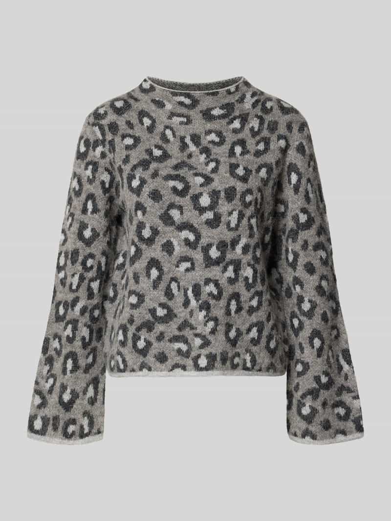 s.Oliver BLACK LABEL Regular fit gebreide pullover met wol
