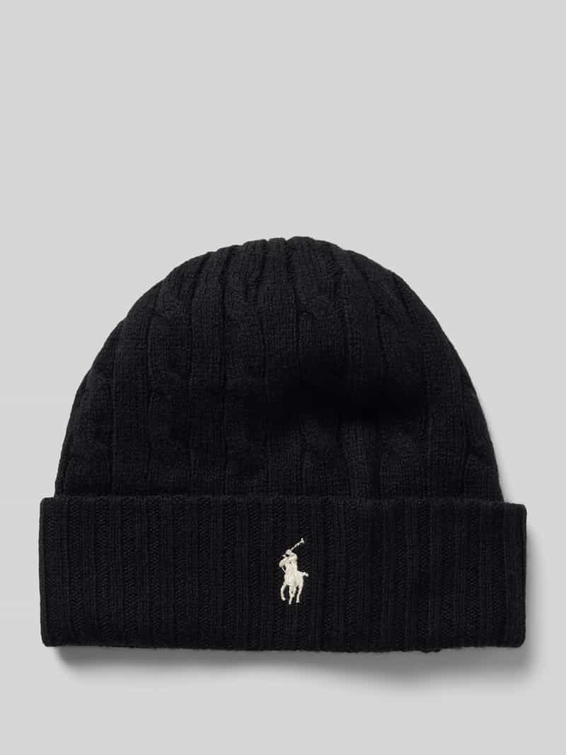 Polo Ralph Lauren Beanie met labelstitching