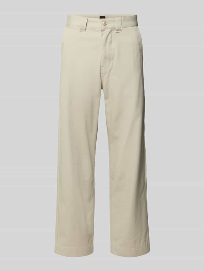 Boss Orange Straight leg chino van katoenmix