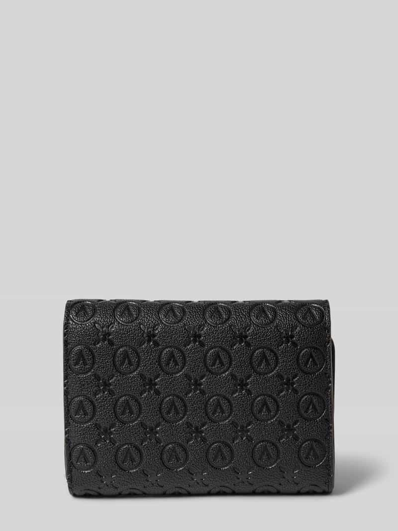 VALENTINO BAGS Portemonnee met all-over reliëflogo model 'Samba'