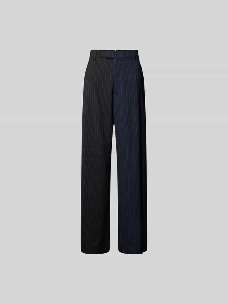 straight fit pantalon van viscose